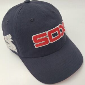 Women Chicago White Sox Hat Strapback 47 Brand Clean Up Blue Red MLB Baseball